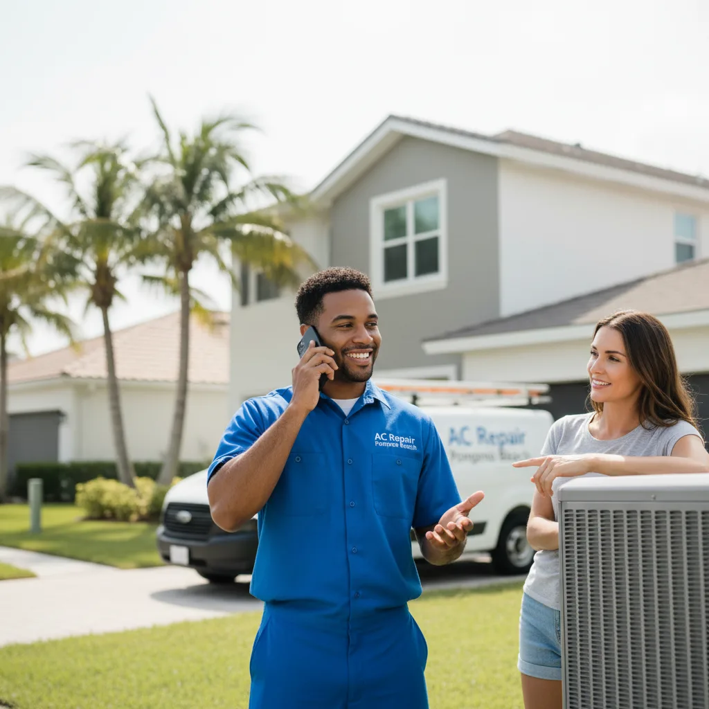 AC Repair Pompano Beach customer support in Alden